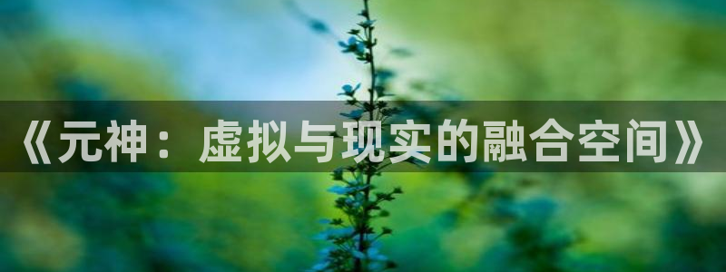 极悦娱乐登录：《元神：虚拟与现实的融合空间》