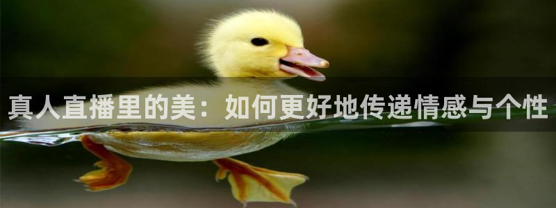 178直播体育下载：真人直播里的美：如何更好地传递情感与个性